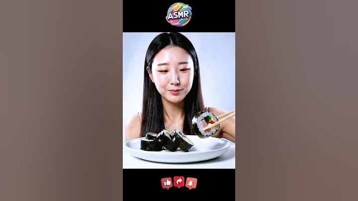 Glass Kimbap Mukbang 🍙✨ AI-Crafted K-Food ASMR #Shorts
