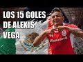Los 15 goles de Alexis Vega con Toluca