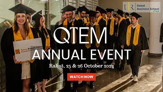 QTEM Annual Event Rabat Business School 2024 screenshot 5
