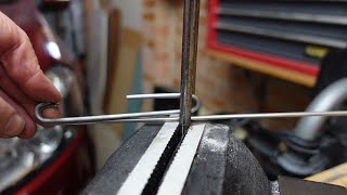 How To Bend Stainless Steel Rod - YouTube