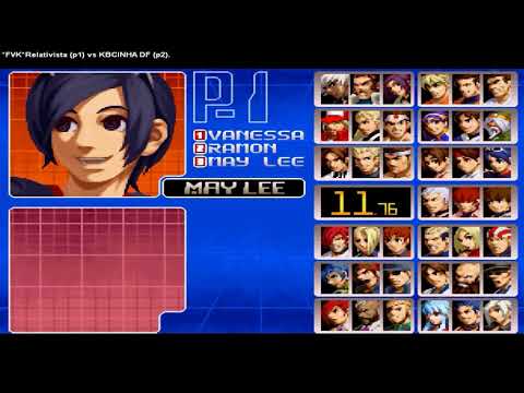 KOF 2002 - *FVK*Relativista vs KBCINHA_DF (FAKE)