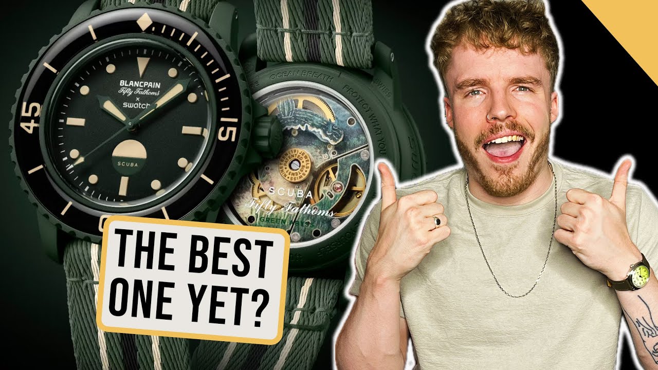 Is The NEW Green Abyss Scuba Fifty Fathoms the Best Swatch X 
