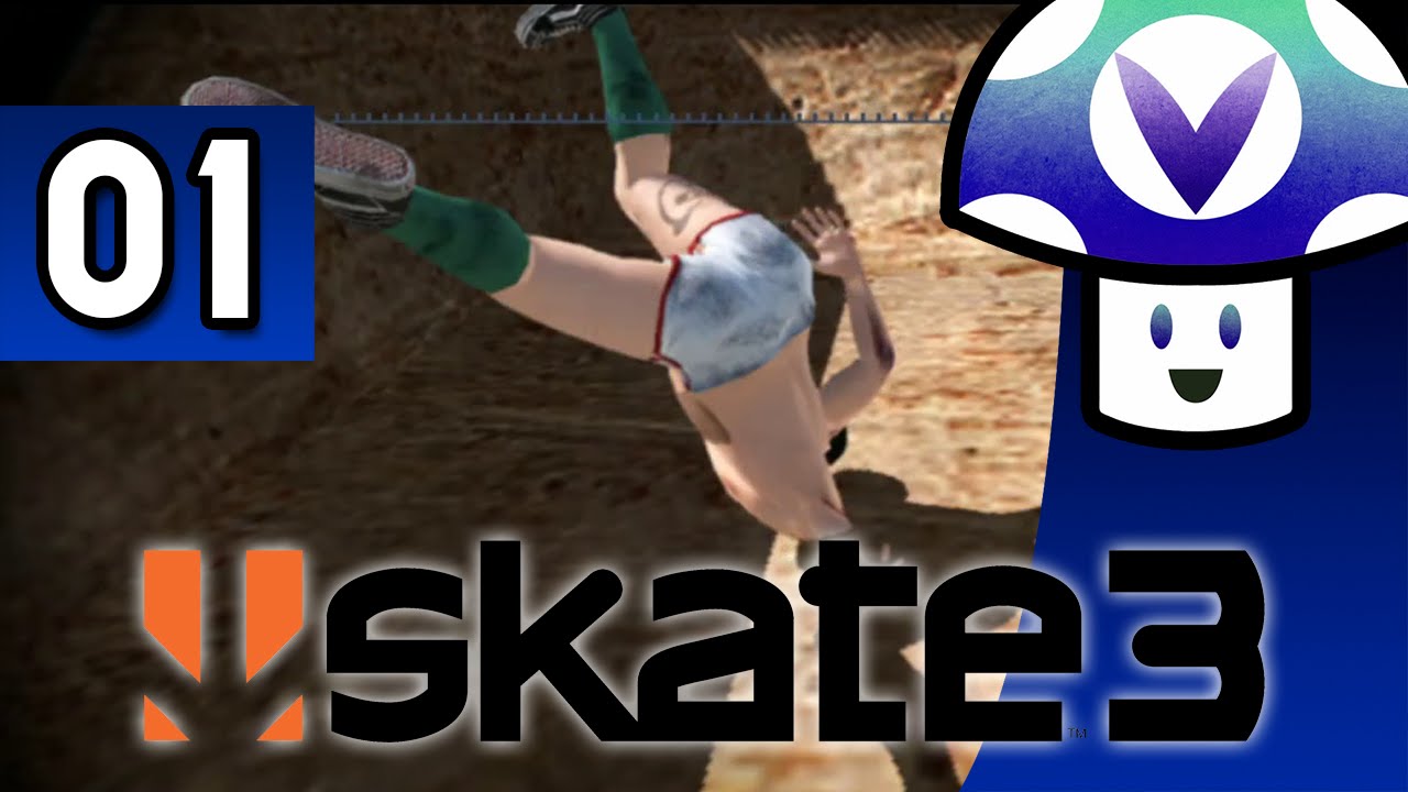 [Vinesauce] Vinny - Skate 3 (part 1) + Art!