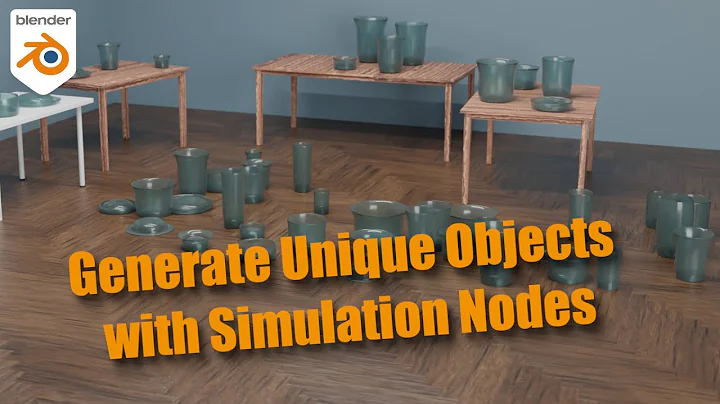 Generate Random Objects with Simulation Nodes