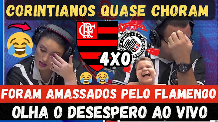 FLAMENGO HUMILHA O CORINTHIANS NO MARACANÃ. CORINTIANOS QUASE CHORAM AO VIVO. OLHA O DESESPERO. 🤣🤣🤣🤣