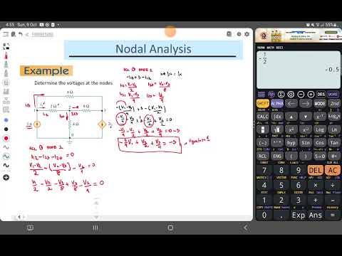 nodal analysis EXAMPLE