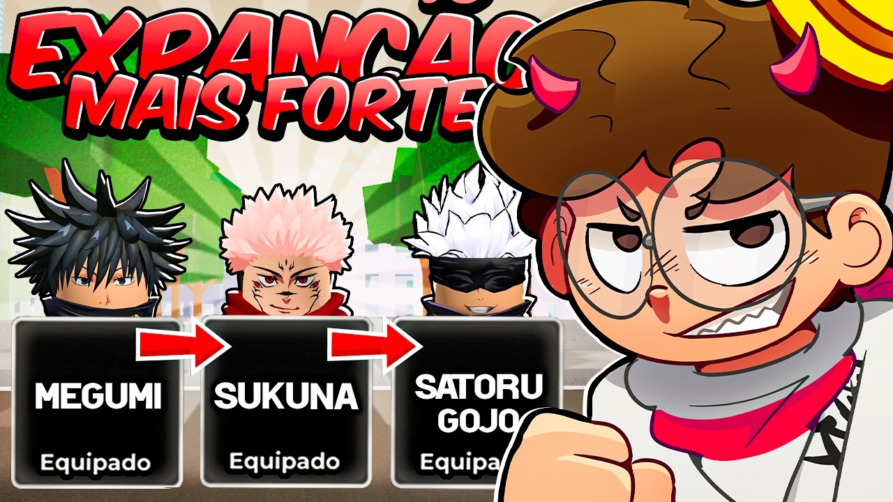 QUAL PERSONAGEM TEM a MELHOR EXPANÇÃO De DOMINIO Do Jujutsu Shenanigans