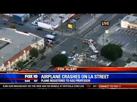 Pilot Dies In Small Plane Crash Near Van Nuys Airport