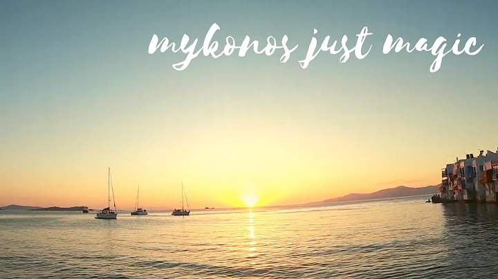 Mykonos VLOG