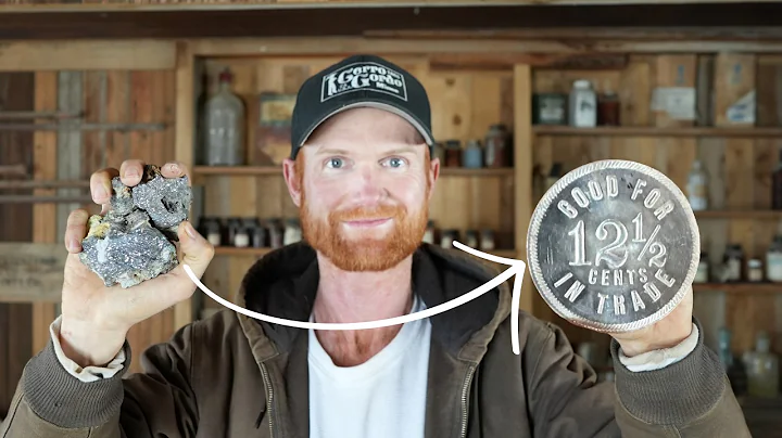 I Mined 50 Pounds of Silver Ore & Made 1800s Coins!