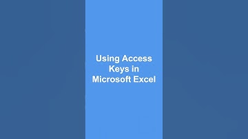 Use Access Keys to Navigate the Ribbon in Microsoft Excel With This Keyboard Shortcut