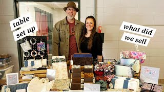 Market DAY!! What did we sell 👀 our table set up and total sales! First fair of 2026 🎉