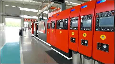 Fully Automatic Corrugated Box Production Line of flexo folder gluer machine