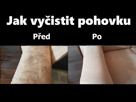 Video: Jak čistit Pohovku