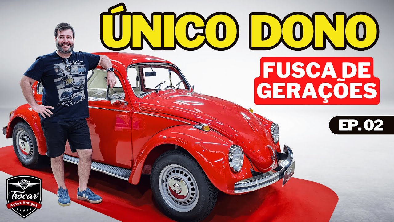Fusca 1973 na Família Desde 0km! 💎 A Mãe COMPROU, o Pai USOU e agora o Filho RESTAUROU! ❤️