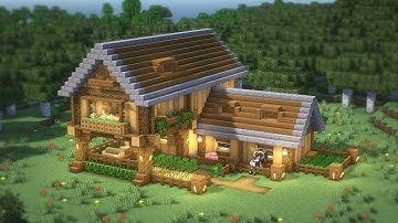 마인크래프트 건축: 야생 기지(#38)