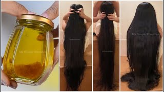 Ayurvedic Secret Recipe To Stop Hair Fall Immediately &amp; Grow Extremely Long Hair  100% Effective