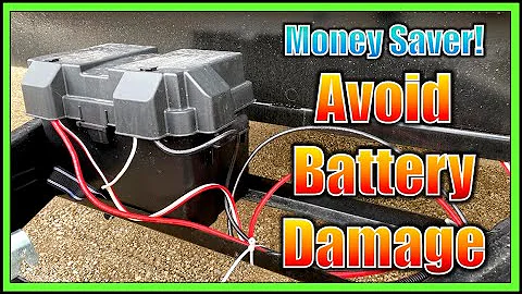 Save Your RV's Batteries CHEAP & EASY!!