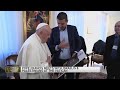 Pope meets relatives of Israeli hostages and Palestinians in Gaza and sets off firestorm over words