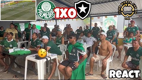 REACT PALMEIRAS 1x0 BOTAFOGO OITAVAS COPA DO MUNDO DE CLUBES 2025
