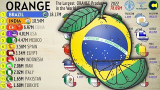 The Largest ORANGE Producers in the World