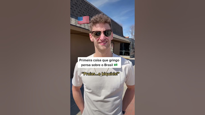 Primeira coisa que gringos pensam sobre o Brasil 🇧🇷