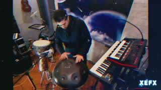 Live looping hangdrum jam (Boss Rc 300 Loopstation)alma ya salama _سالما يا سلامة screenshot 1