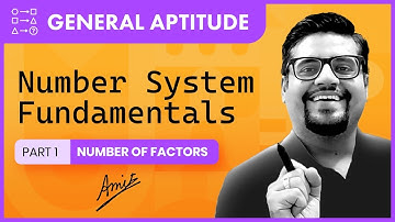 Aptitude | Number System | Number Of Factors | Concept/Tricks/Types| Factors | Aptitude for GATE #1