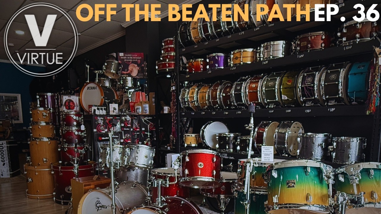 Assista a Virtue Drums // Off The Beaten Path EP. 36 no YouTube Assista a Virtue Drums // Off The Beaten Path EP. 36 no YouTube