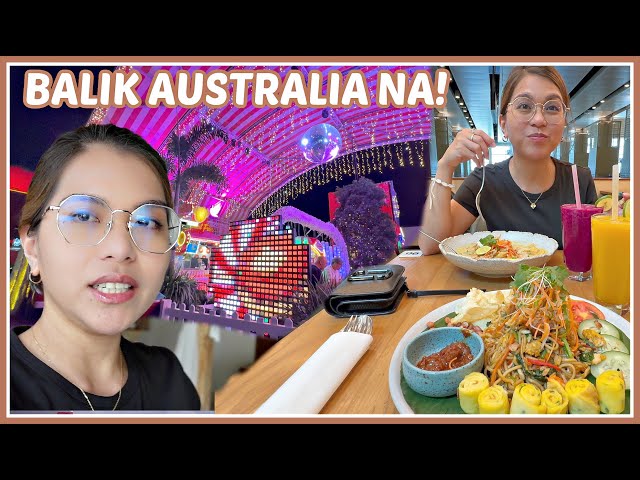 TAPOS NA ANG BAKASYON! BALIK AUSTRALIA NA NAMAN! I RichZigzVlogs class=