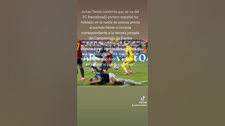 Arnau Tenas no seguirà en el fc Barcelona