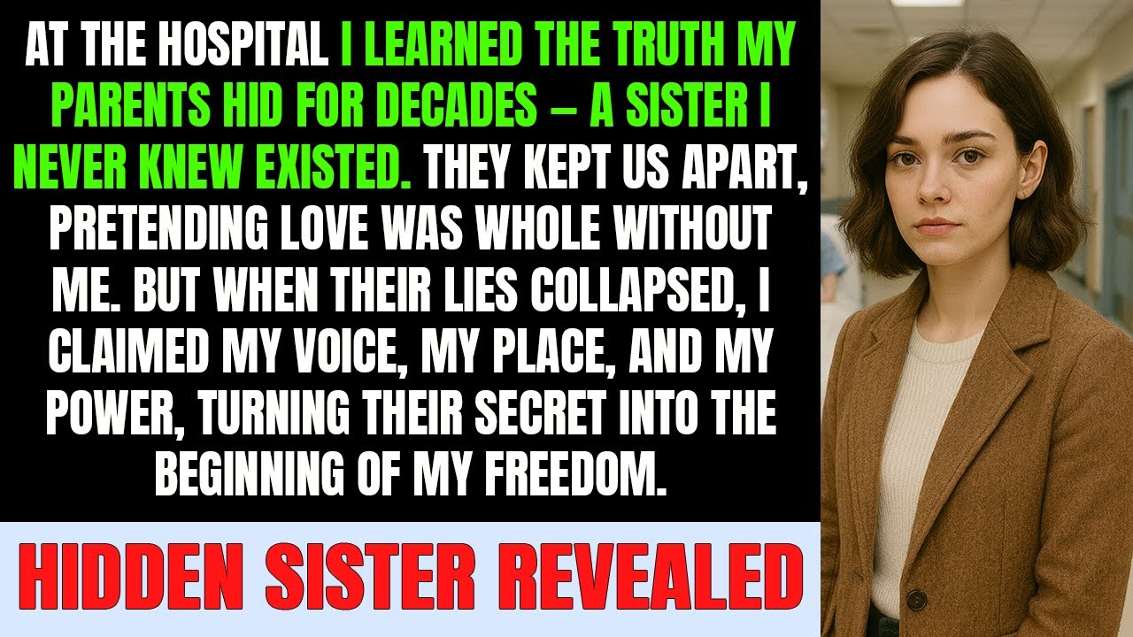 At The Hospital I Discovered My Parents Had Been Hiding My Sister From ...