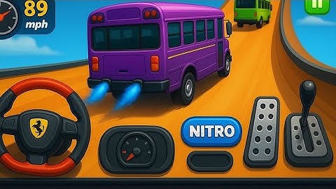 Crazy Bus Mega Ramp Impossible Racing Bus Stunts Impossible Tracks Android Gameplay Video P-13