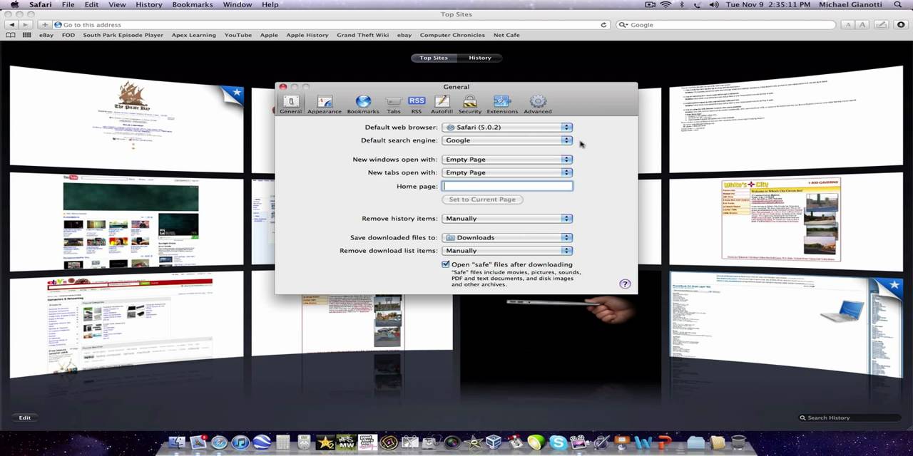 How To Use A Mac: Safari (5.0)