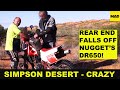 Motorcycle adventure  unassisted simpson desert crossing