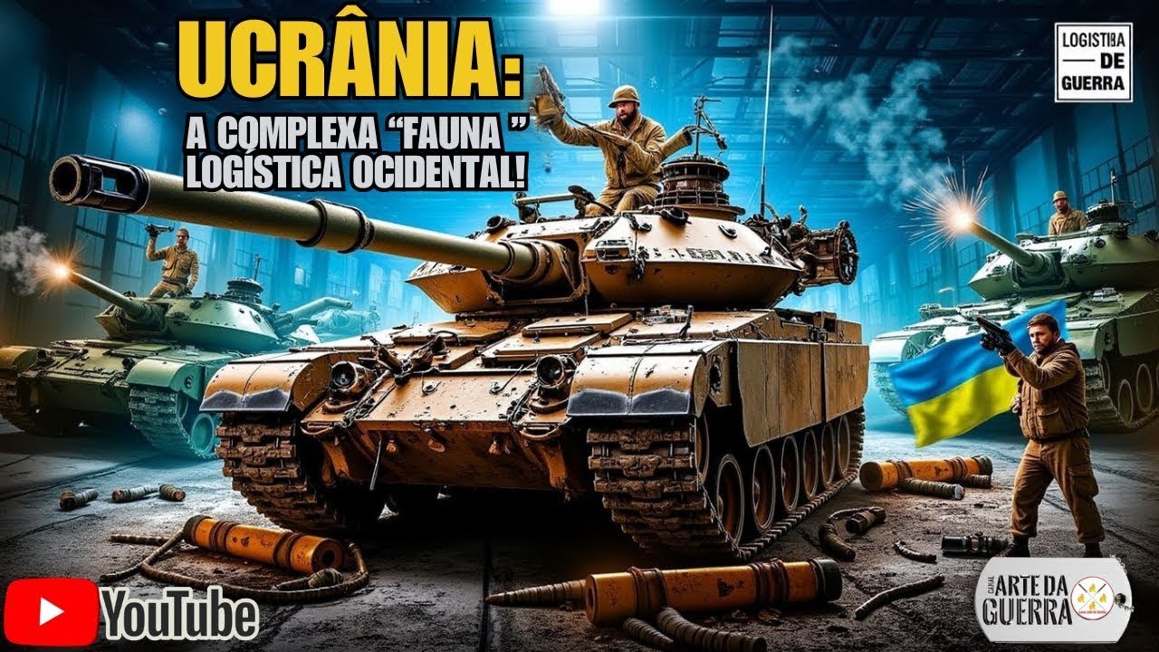 🔥 Como a Ucrânia Mantém Seus Tanques Rodando e Canhões Disparando?