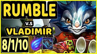 Goku (rumble) vs vladimir - 8/1/10 kda mid gameplay br ranked
grandmaster