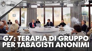G7: Terapia di gruppo per tabagisti anonimi - Il Controcanto - Rassegna stampa del 17 giugno 2026