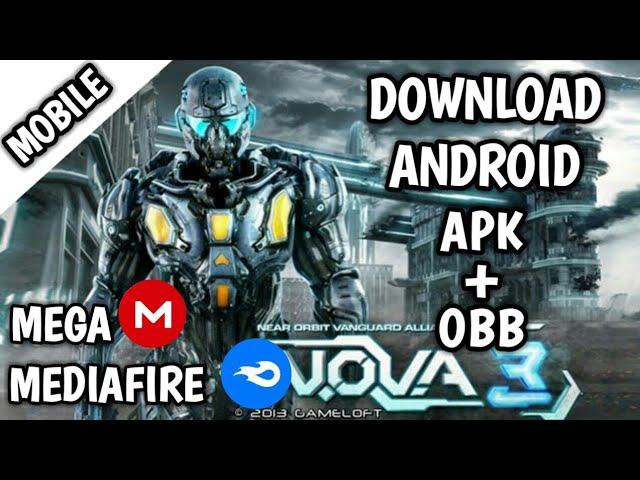 N.O.V.A. 3 - Near Orbit Vanguard Alliance v1.0.7 Apk + Data Android