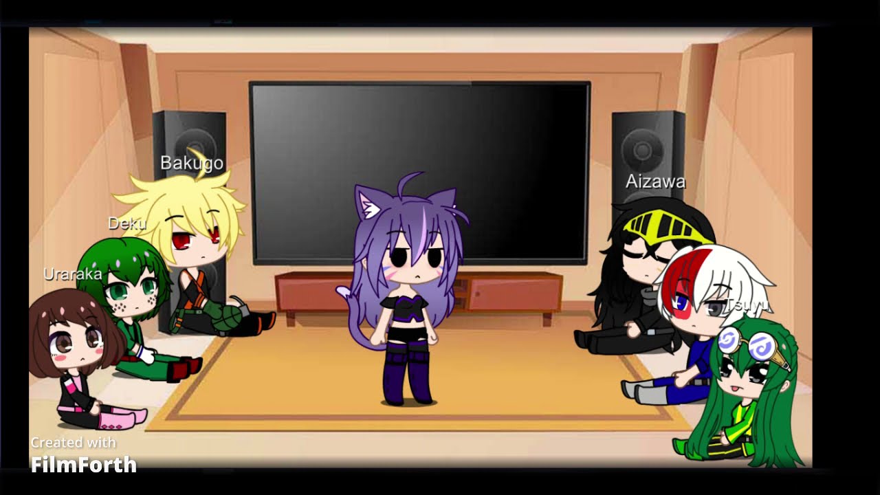 Bnha - Mha React To Deku's Past | Deku As Ray | Mha X Tpn | Part 1