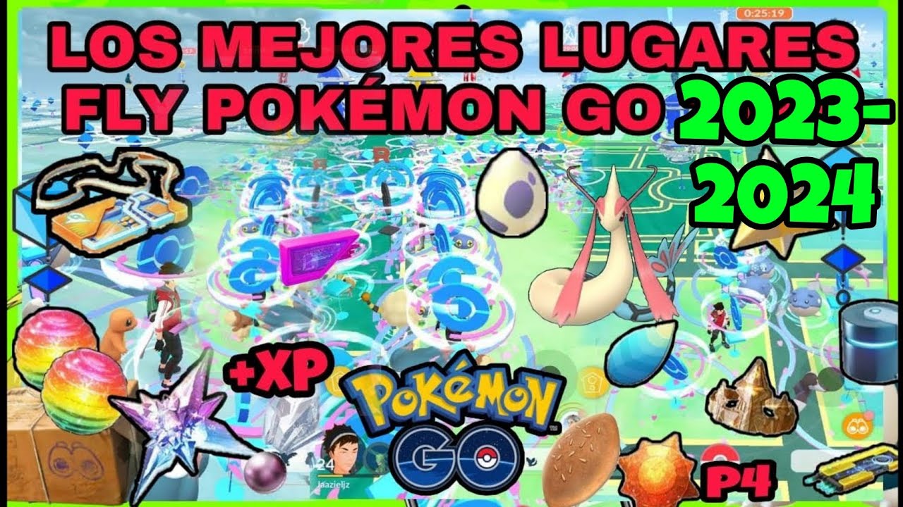 LOS MEJORES LUGARES PARA JUGAR POKEMON GO 2023 