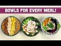 Healthy Breakfast Lunch & Dinner Bowls with The Domestic Geek! Collab - Mind Over Munch