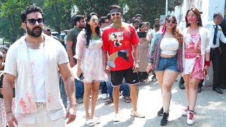 Gaurav,Akanksha,Ashnoor Kaur,Abhishek Bajaj,Archana,Natalia,Manisha,Shrutika Zoom Holi Party 2026
