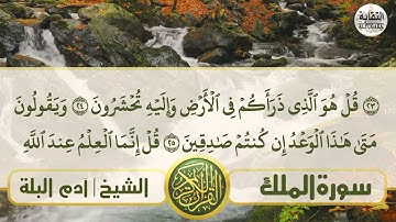 تلاوة هادئة الشيخ آدم البلة سورة الملك  Sheikh| Adm Al-Ballah Surah| Al-Mulk
