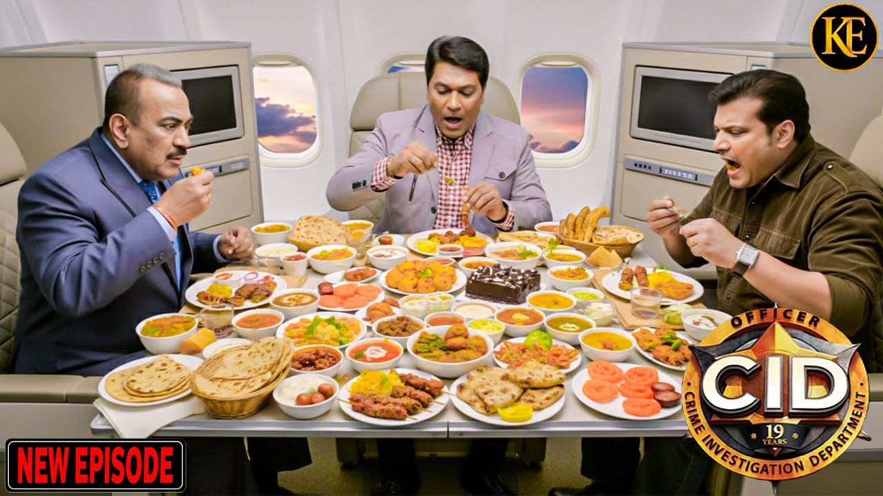 বিদেশি মিশনে যাওয়ার পথে প্লেনে অনেক খাবার খেল CID টিম | CID | সিটি ই ডি | Latest Episode