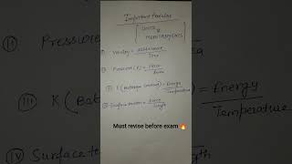 Numericals based most important formulae of units and measurements class 11th chapter