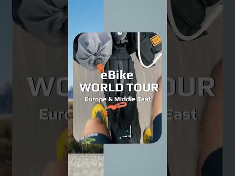 Nick Sanders eBike World Tour with Yamaha Wabash RT: Episode 1 - Europe & Middle East