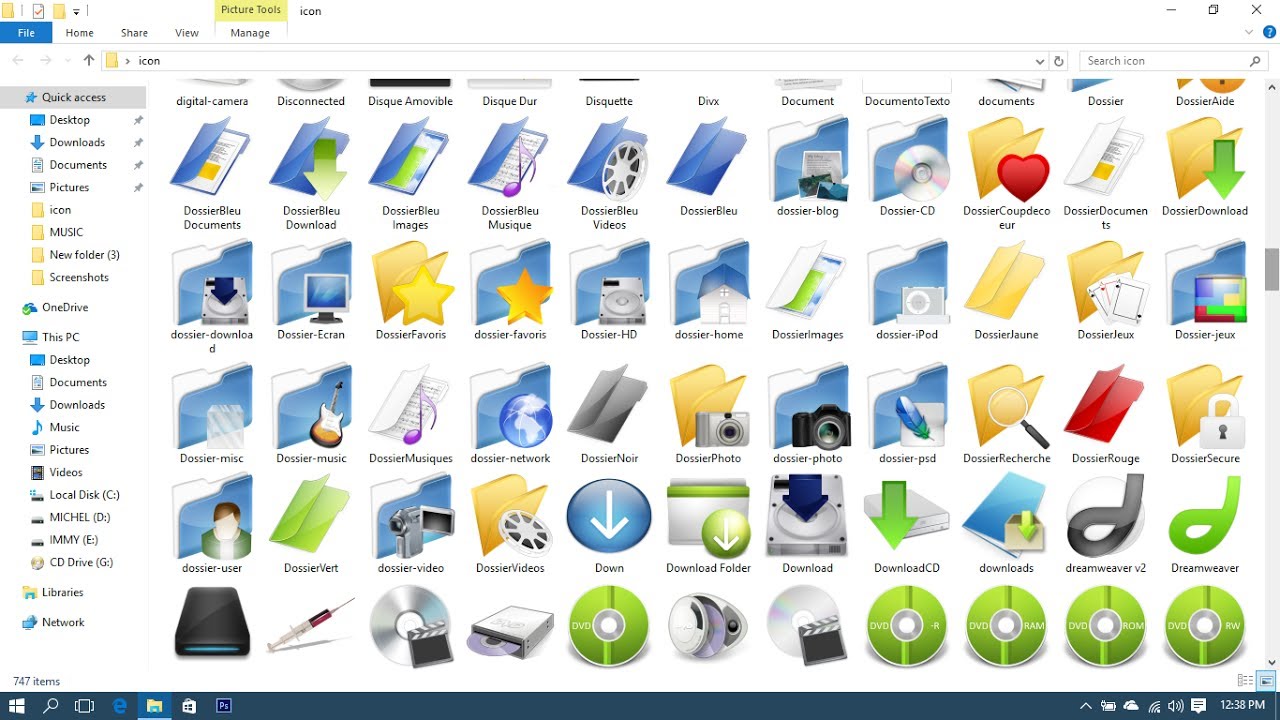 How To Customize Folder Icons Windows Download Icon Pack Free YouTube