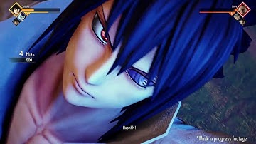 JUMP FORCE Gameplay Sasuke Vs Zoro (E3 2018)