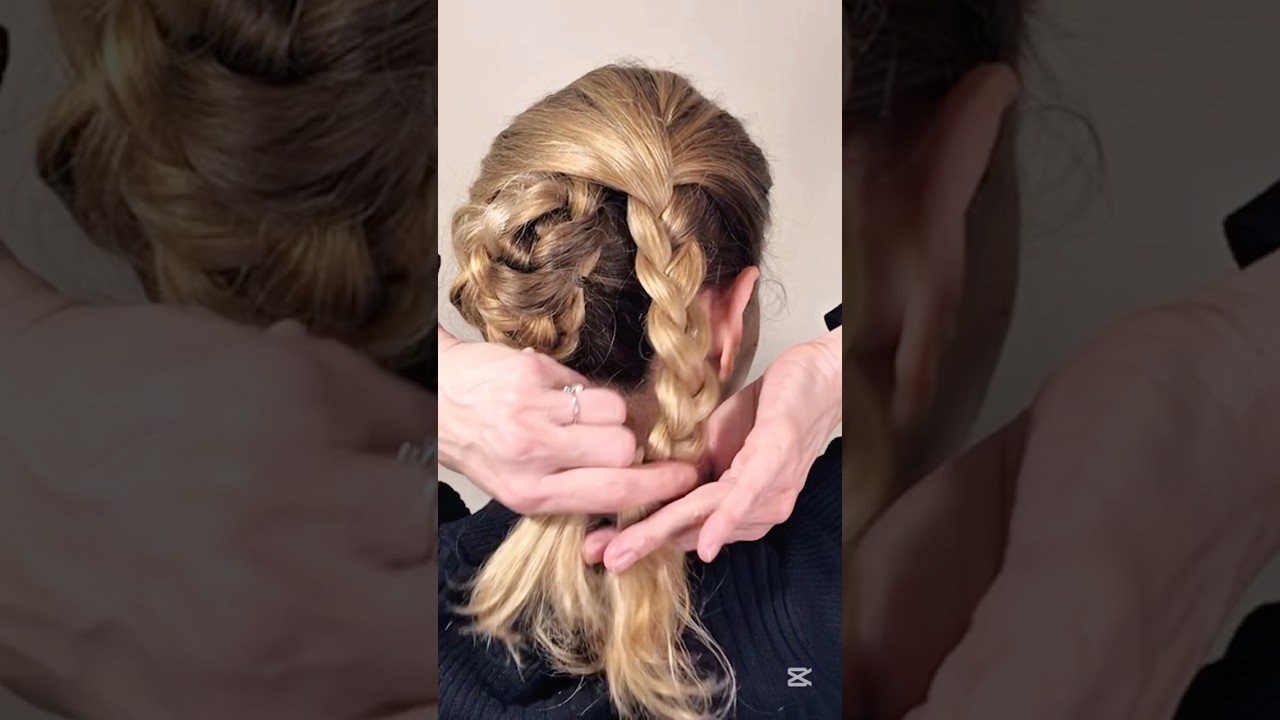 Make Your Updo Stunning✨in less than a minute😍!